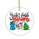 Santa’s Favorite Pharmacist Christmas Ornament, Pharmacy Appreciation Gift
