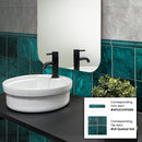Ocean Green 5x5 Glossy Subway Ceramic Tile (57 pack, 10.76 sq ft/case)