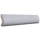 Icy Lilac 1x8 Glossy Ceramic Bullnose Tile Trim (10 pack, 0.556 sq ft/case)