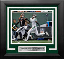 Ahmad 'Sauce' Gardner in Action New York Jets 8" x 10" Framed Football Photo by Dynasty Sports & Framing