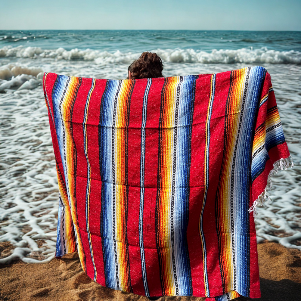 Desert Flame Baja Blanket, photo 3 of 4