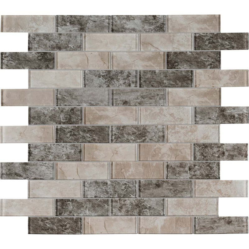 MSI Savoy Subway Glass Mosaic Tile 11.75"x12"