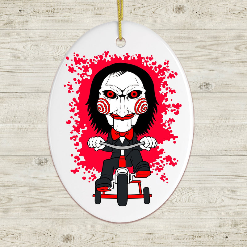 Saw Horror Ornament