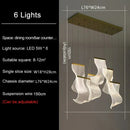 GobekUsa LED Modern Ceiling Chandelier for Living Room Staircase Restaurant Attic Home