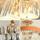GobekUsa Crystal LED Ceiling Chandelier for Home Decor