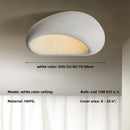 GobekUsa Khmara E27 Ceiling Light: Nordic Wabi Sabi Art for Home Living Room Décor