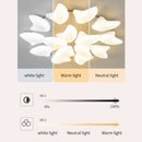 GobekUsa LED Ceiling Chandelier: Bright Light for Bedroom Dining Room Kitchen Living Room deco