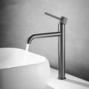 GobekUsa Brushed Gold Swivel Faucet for Bathroom Basin, Hot Cold Water Sink Crane