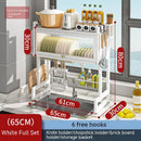 GobekUsa Kitchen Cabinet Organizer Shelf for Sink Seasoning Tableware Storage