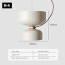 GobekUsa LED Pendant Light: Minimalist Iron Fixture for Bedroom, Living Room, Restaurants & Bars
