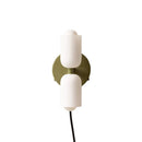 GobekUsa Double Head Glass Wall Light for Bedroom, Living Room, Bathroom Décor