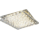 GobekUsa Crystal Ceiling Lamp: Modern Minimalist Indoor LED Lighting for Living Room, Dining & Bedroom