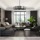 GobekUsa Black Metal Pendant Lights: Stylish LED Luxury Hanging Lamp for Home Decoration