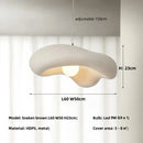 GobekUsa Creamy Style Pendant Light | Resin Dining Room LED Island Lamp