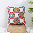 GobekUsa Boho Farmhouse Floral Square Pillow Cover Set of 2