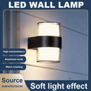 GobekUsa Courtyard LED Wall Light: Outdoor Porch Garden Bedroom Decorative Lighting Fixtures