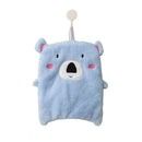 GobekUsa Animal Hand Towel Set - Cute Panda Koala Child Terry Towels with Hanging Loops