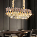 GobekUsa Crystal Chandelier: Elegant Post-Modern Living Room & Bedroom Lighting