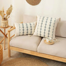 GobekUsa Bohemian Tassel Cushion Cover: Handmade Geometric Crochet Pillowcases