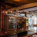 GobekUsa Glass Bubble Branch Chandelier: Modern Hanging Ceiling Light Fixture