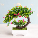 GobekUsa Artificial Bonsai Tree Potted Plant for Home, Hotel & Garden Decor