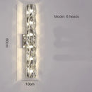 GobekUsa Crystal Wall Lamp: Elegant Post-Modern Light for Dining Living Study Room