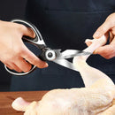 GobekUsa Kitchen Shears Stainless Steel Multi Cutter for Poultry, Fish & Meat