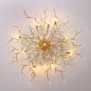 GobekUsa Elegant Gold Crystal Chandelier for Modern Luxury Living Spaces