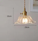 GobekUsa Blue Glass Pendant Lights for Bedroom Dinning Living Room