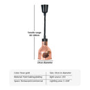 GobekUsa Electric Telescopic Food Heat Lamp for Kitchen Fixtures & Restaurants