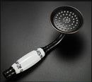 GobekUsa Antique Bathroom Handheld Shower Head | High Pressure Rainfall Nozzle Save Water