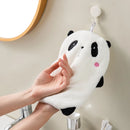 GobekUsa Animal Hand Towel Set - Cute Panda Koala Child Terry Towels with Hanging Loops