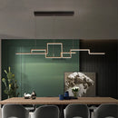 GobekUsa LED Ceiling Chandelier Dimmable for Dining Room Kitchen Bar Pendant Lamp