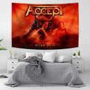 GobekUsa Band Tapestry Flag Rock Pop Album Cover Art for Interior Decor