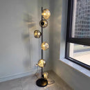 GobekUsa Glass Shade LED Floor Lamp for Home Decor, Living Room, Bedroom, Minimalist Design