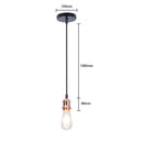 GobekUsa Industrial Retro Loft LED Pendant Light for Home Living Room Kitchen