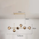GobekUsa Glass Ball Pendant Lamps for Home Decor and Lighting Fixtures