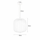 GobekUsa Industrial Birdcage Iron Table Lamp for Bar, Restaurant, Hotel - LED Lighting