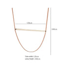 GobekUsa Glass Tube Pendant Lamp: Modern LED Lighting for Living Room, Duplex Villa Staircase