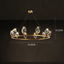 GobekUsa Elegant Chandelier Dining Room Pendant Lights Ceiling Lamps