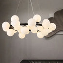 GobekUsa Glass Ball Ceiling Chandelier for Dining and Living Room Decor