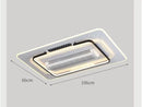 GobekUsa Bladeless LED Ceiling Fan Light: Modern Invisible Fan Lamp for Bedroom & Living Room