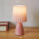 GobekUsa Ceramic Milkshake Bedside Lamp E27 Warm LED Indoor Lighting Home Decor
