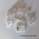 GobekUsa LED Garland Photo Clip String Lights for Party Wedding Decor