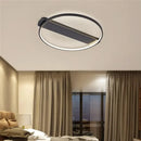 GobekUsa Luxe Copper Ceiling Light: Circular Minimalist Bedroom Lamp for Elegant Style