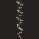 GobekUsa Crystal Gold LED Chandelier Modern Luxury Ceiling Lamp