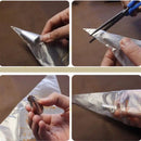 GobekUsa 50-Piece Disposable Pastry Bags Set for Cake Decoration and Baking