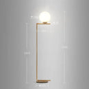 GobekUsa Glass Ball Pendant Light Fixture Iron Luminaire Chandelier