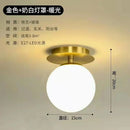 GobekUsa Gold Ball Glass Ceiling Lamp: Modern Nordic Living Room Lights for Loft Decor
