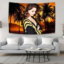 GobekUsa Lana Del Rey Hippie Aesthetic Tapestry Wall Hanging Home Décor